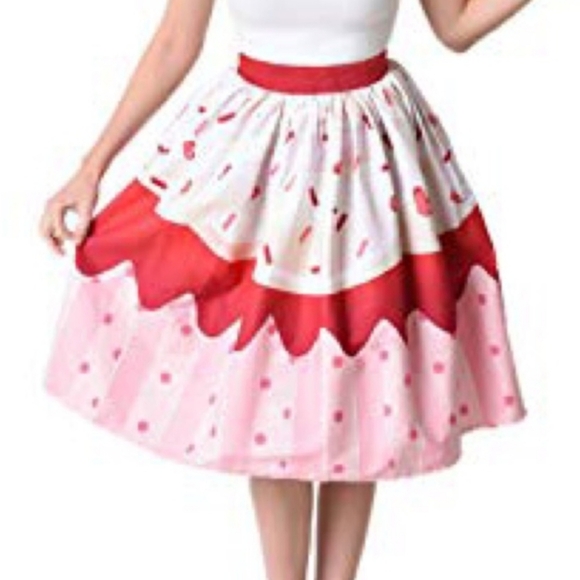 Modcloth Dresses & Skirts - Unique Vintage Cupcake Skirt Size Medium